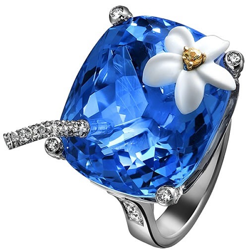 Piaget-Anillo-inspiracion-coctel-Blue-Hawaiian Piaget-Anillo-inspiracion-coctel-Blue-Hawaiian
