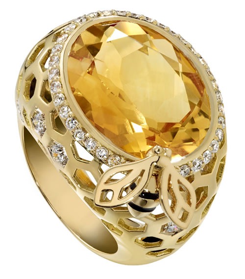 Piaget-Anillo-inspiracion-coctel-Golden-Nectar Piaget-Anillo-inspiracion-coctel-Golden-Nectar