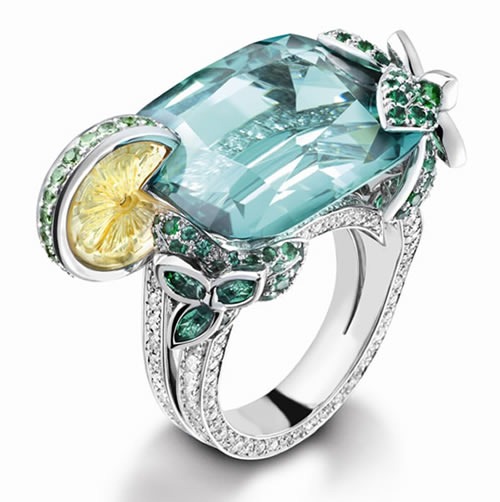 Piaget-Anillo-inspiracion-coctel-Mojito Piaget-Anillo-inspiracion-coctel-Mojito