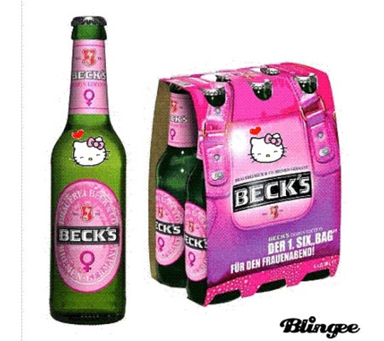 Hello Kitty - Cerveza Fake